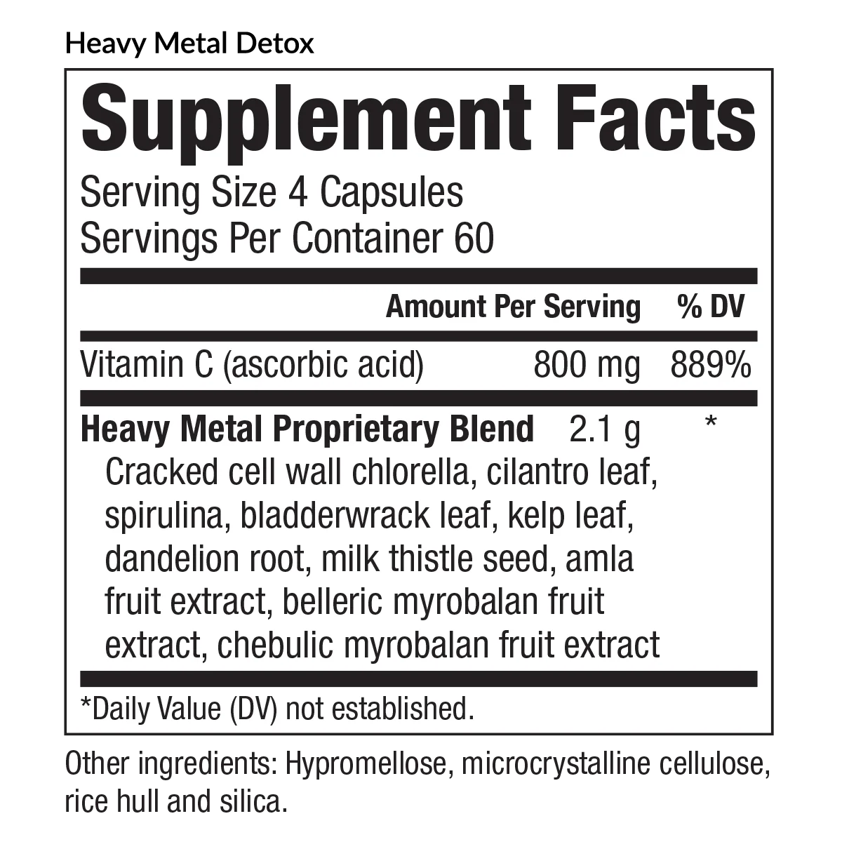 Heavy Metal Detox - Equi Life